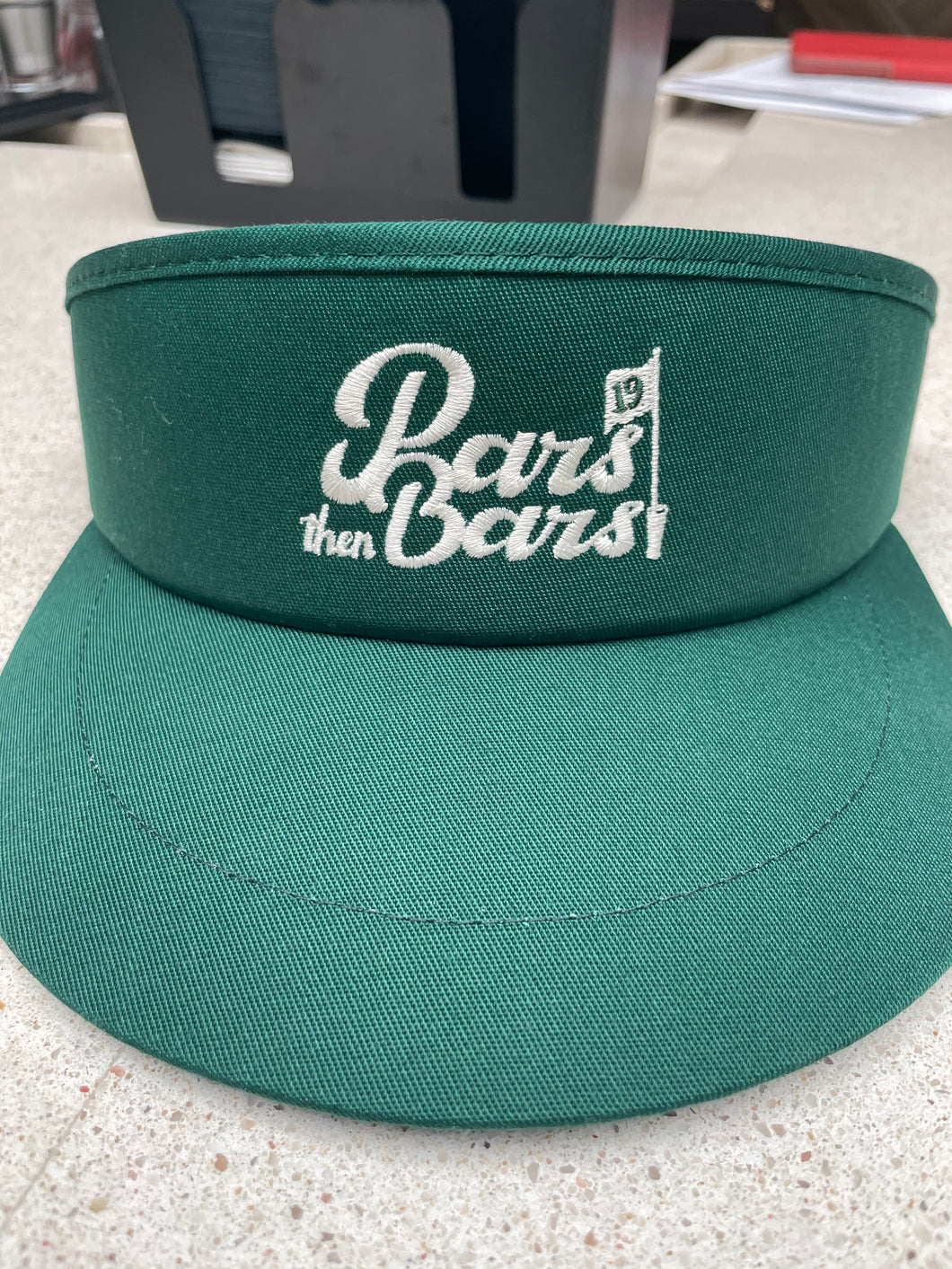 Pars Then Bars OG Visor - Augusta Green